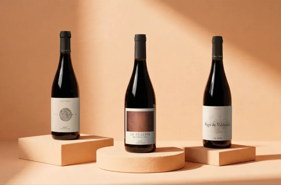 Bouteilles de vin du domaine Valtuille