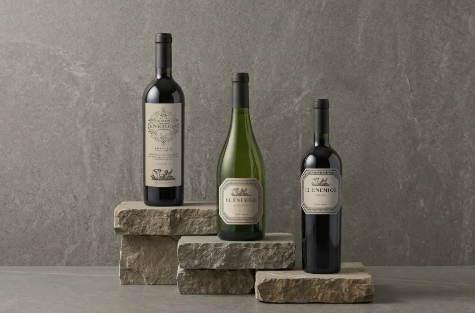 Bouteilles de vin du domaine Aleanna