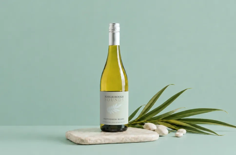 Bouteille de vin Marlborough Sounds Sauvignon Blanc