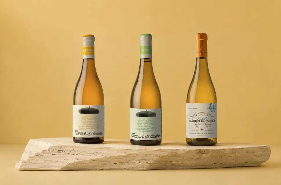 Bouteilles de vin du domaine Señorío de Rubiós