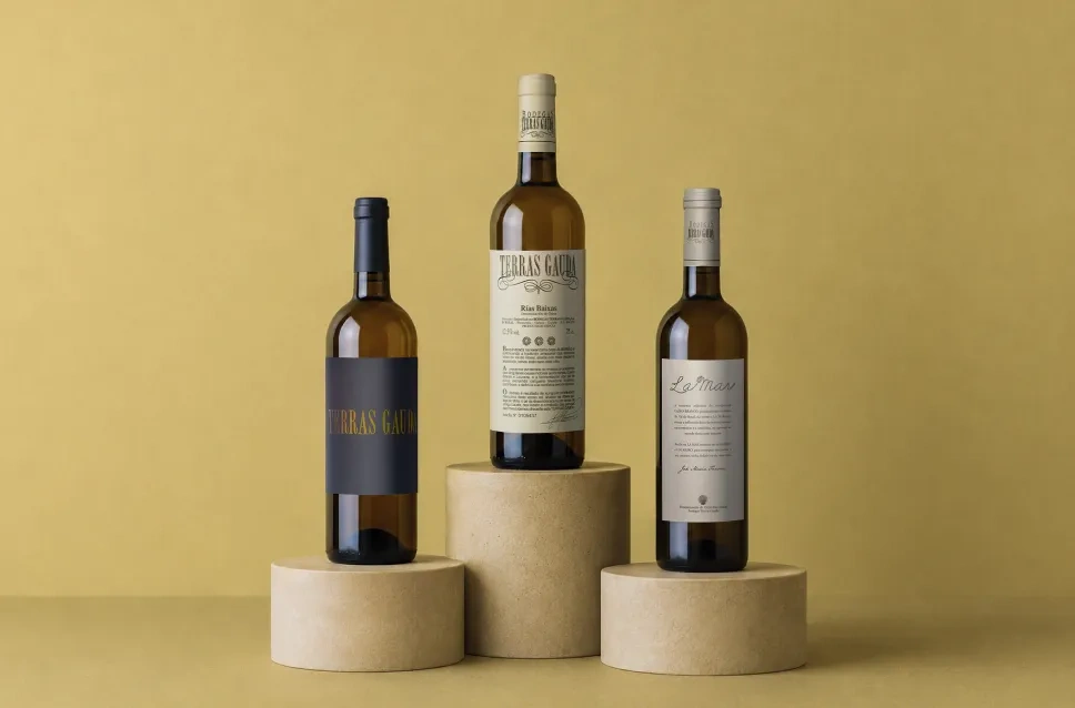 Bouteilles de vin du domaine Terras Gauda
