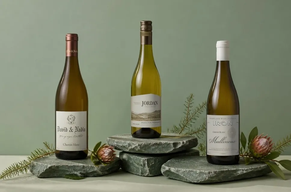 Bouteilles de vin Chenin blanc d'Afrique du Sud avec 20 % de réduction