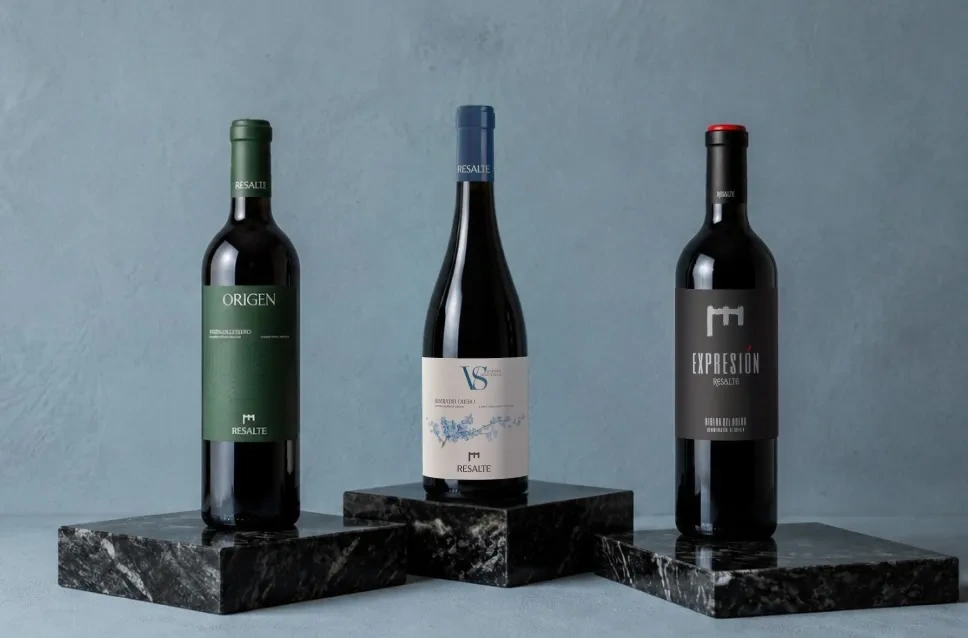 Bouteilles de vin du domaine Resalte de Peñafiel