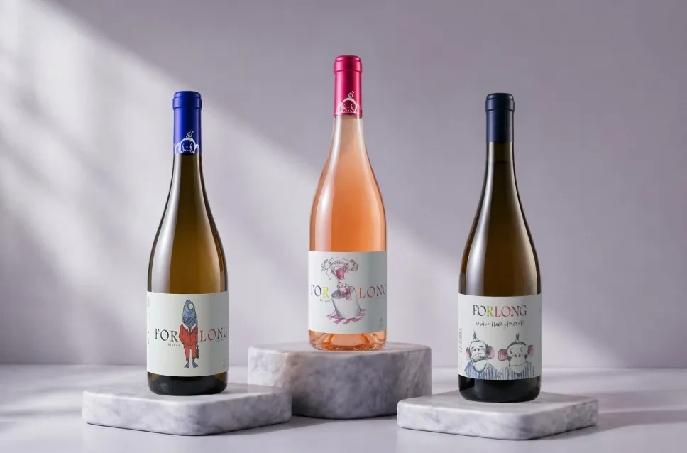 Bouteilles de vin du domaine Forlong