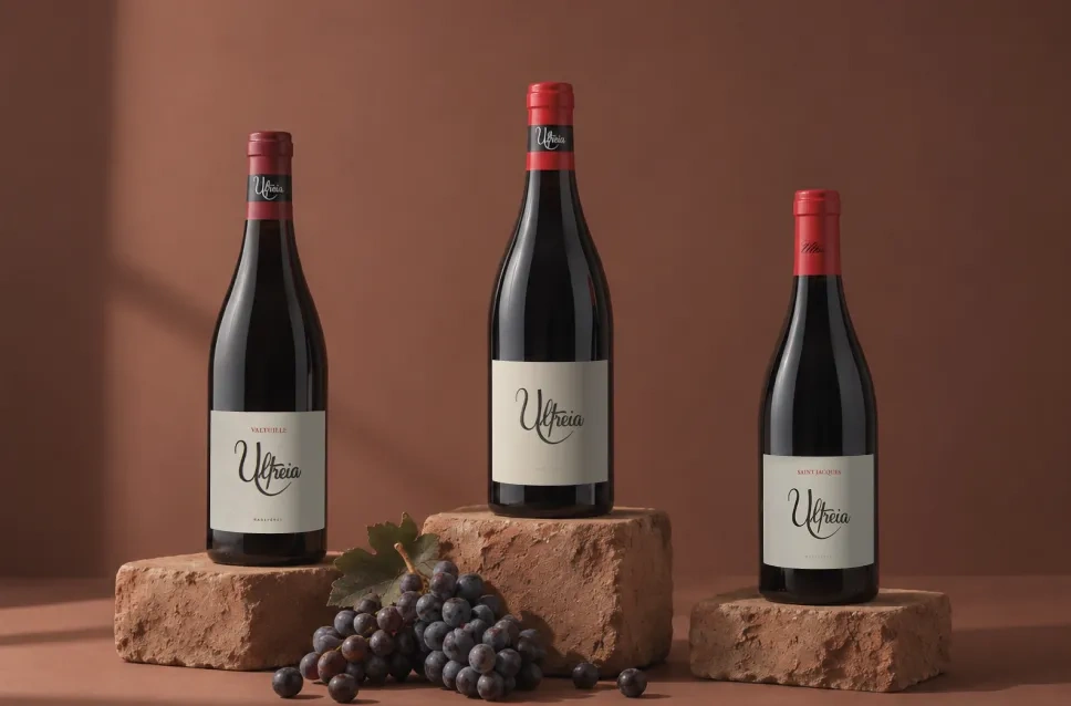 Bouteilles de vin du domaine Raúl Pérez