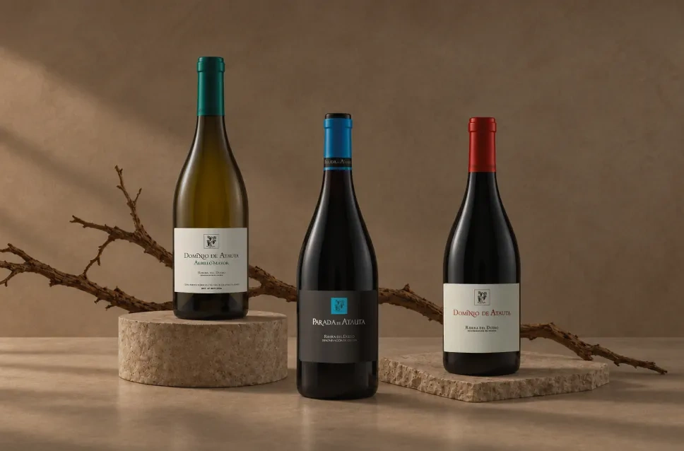 Bouteilles de vin du domaine Dominio de Atauta