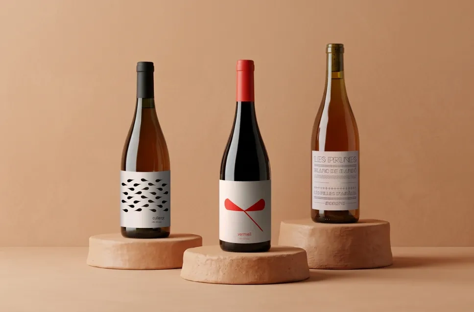 Bouteilles de vin du domaine Celler del Roure