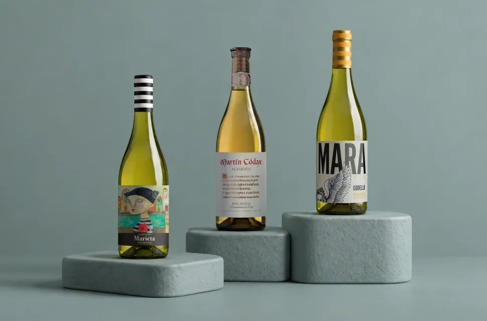 Bouteilles de vin Martín Códax