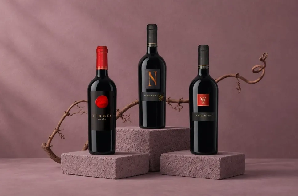 Bouteilles de vin du domaine Numanthia