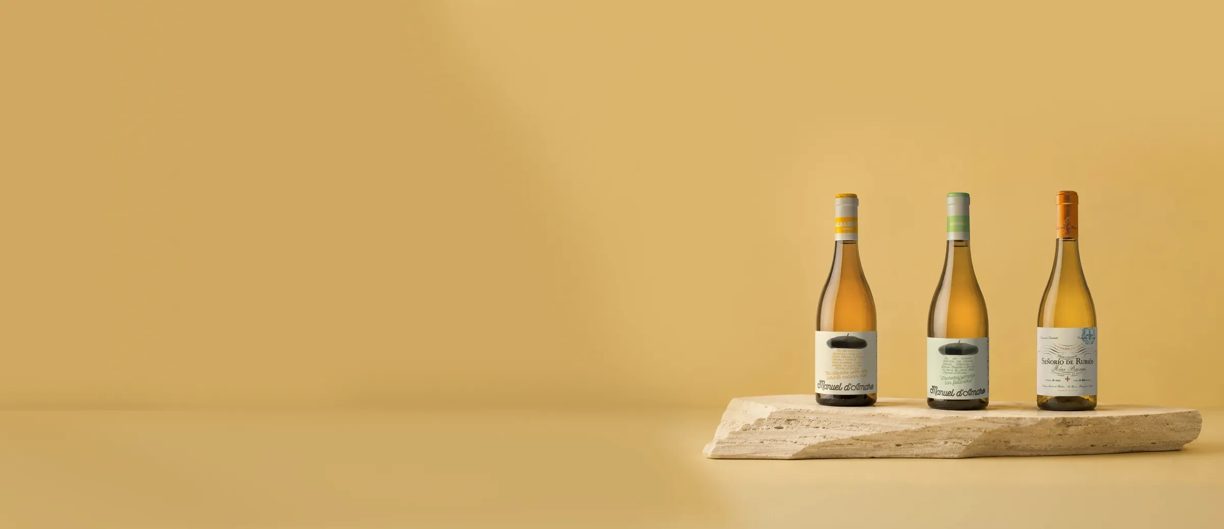 Bouteilles de vin du domaine Señorío de Rubiós