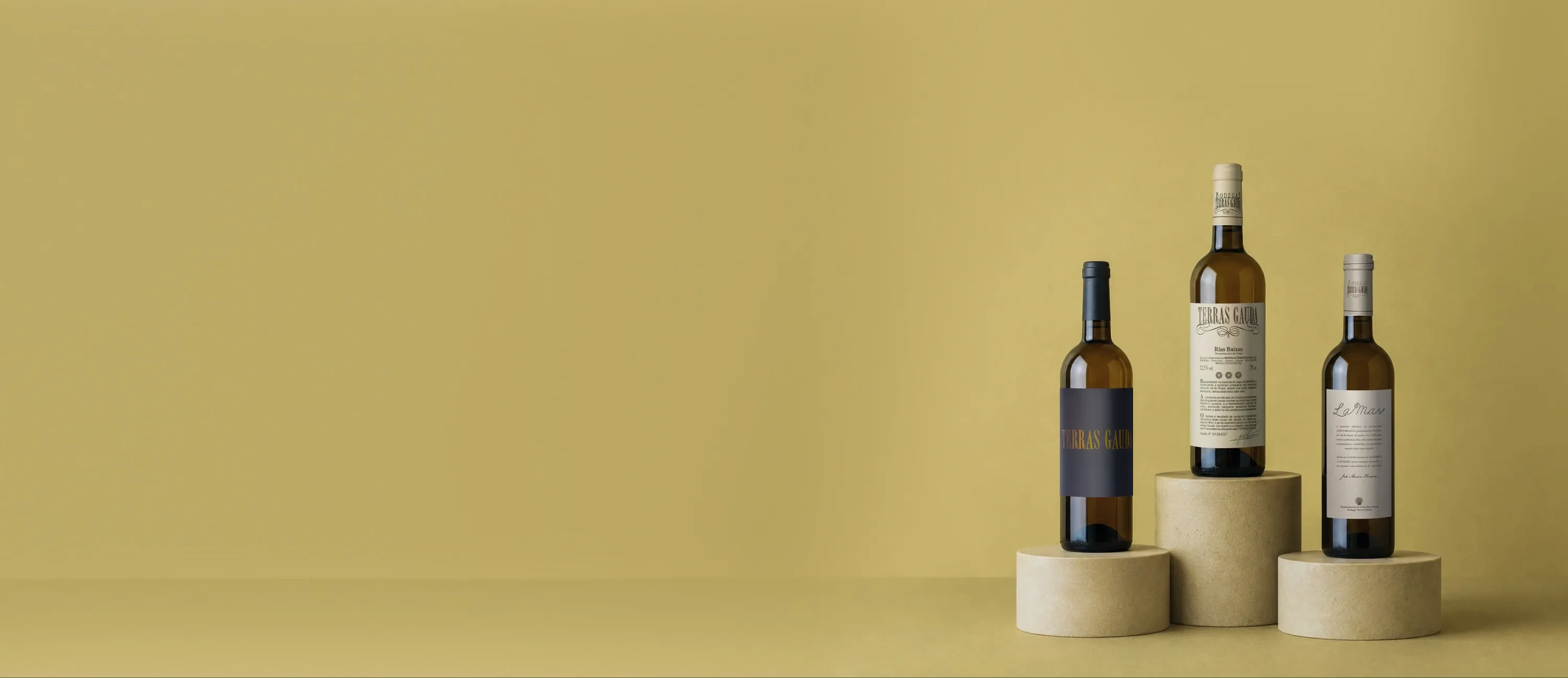 Bouteilles de vin du domaine Terras Gauda