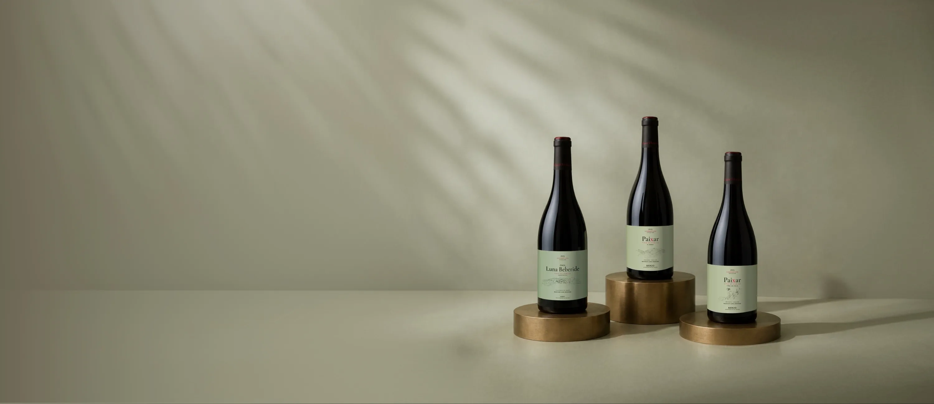 Bouteilles de vin du domaine Luna Beberide