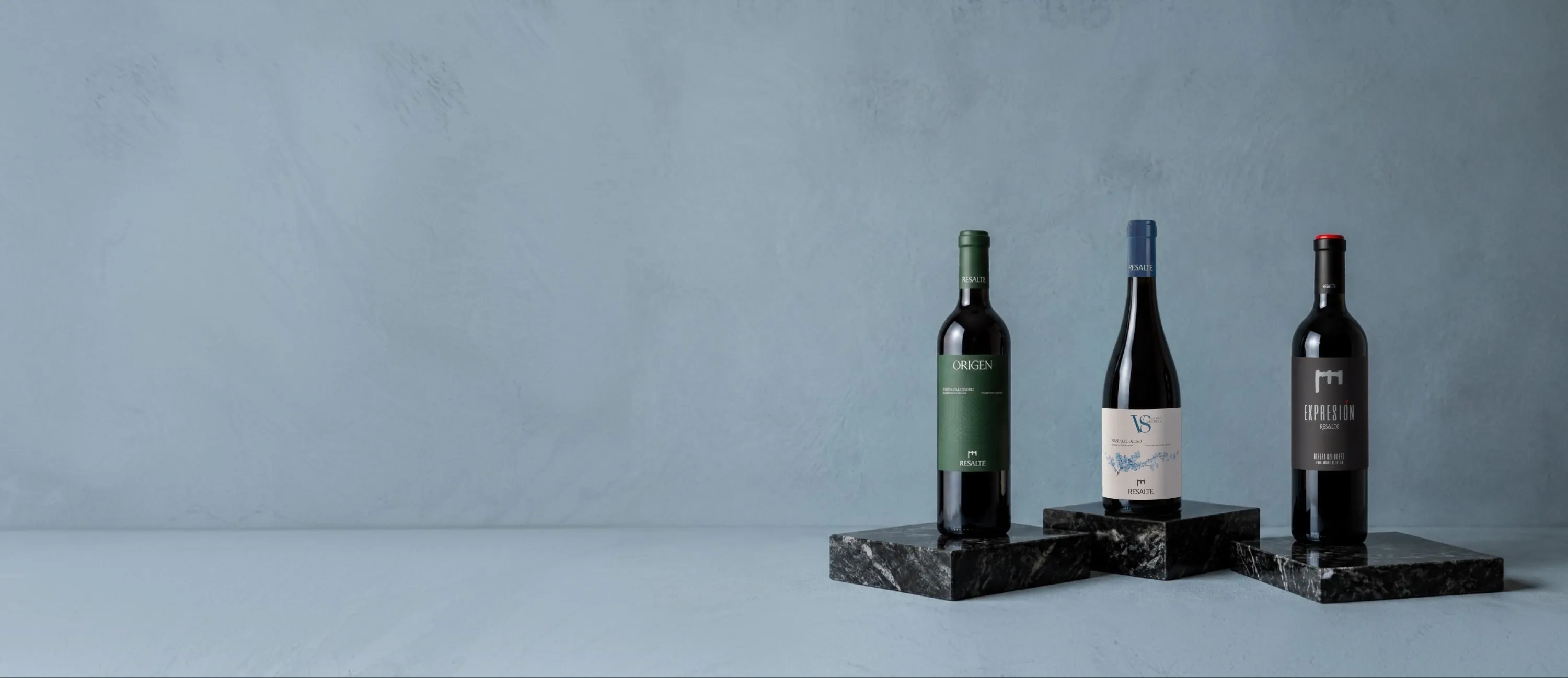 Bouteilles de vin du domaine Resalte de Peñafiel