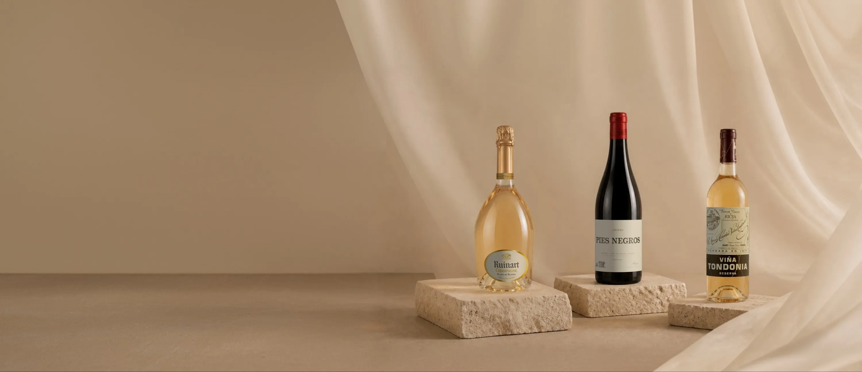 Bouteilles de vin avec -10 %