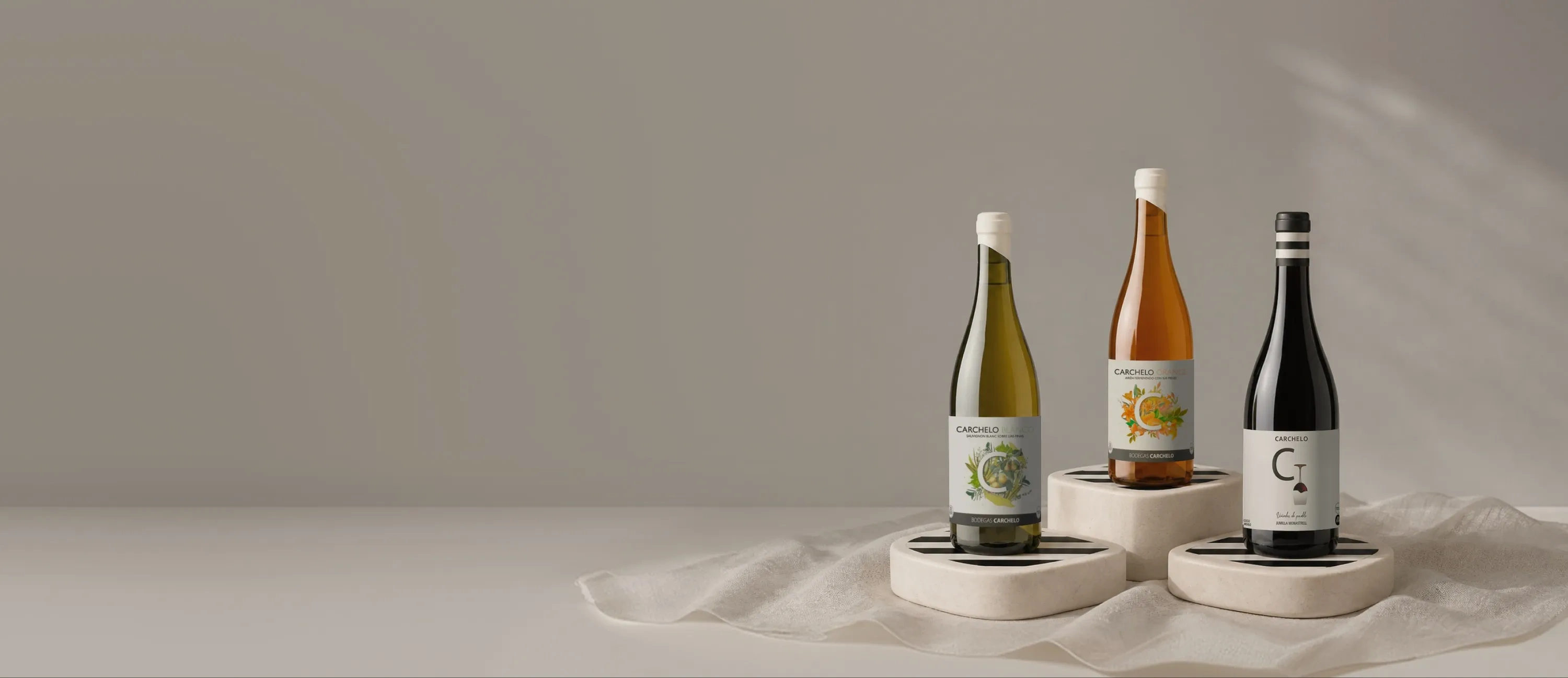 Bouteilles de vin du domaine Carchelo