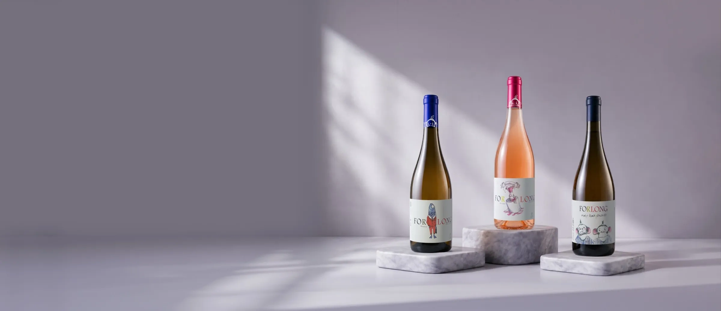 Bouteilles de vin du domaine Forlong