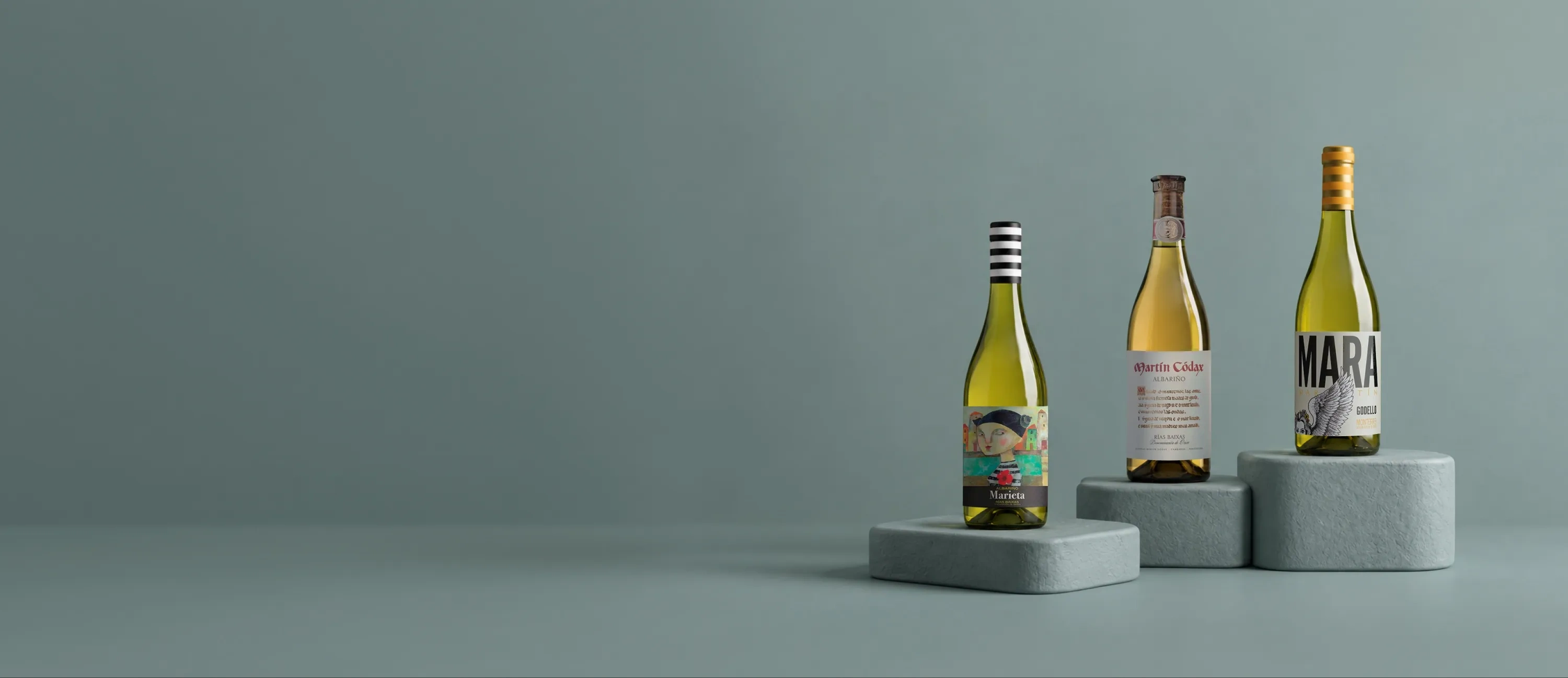 Bouteilles de vin Martín Códax