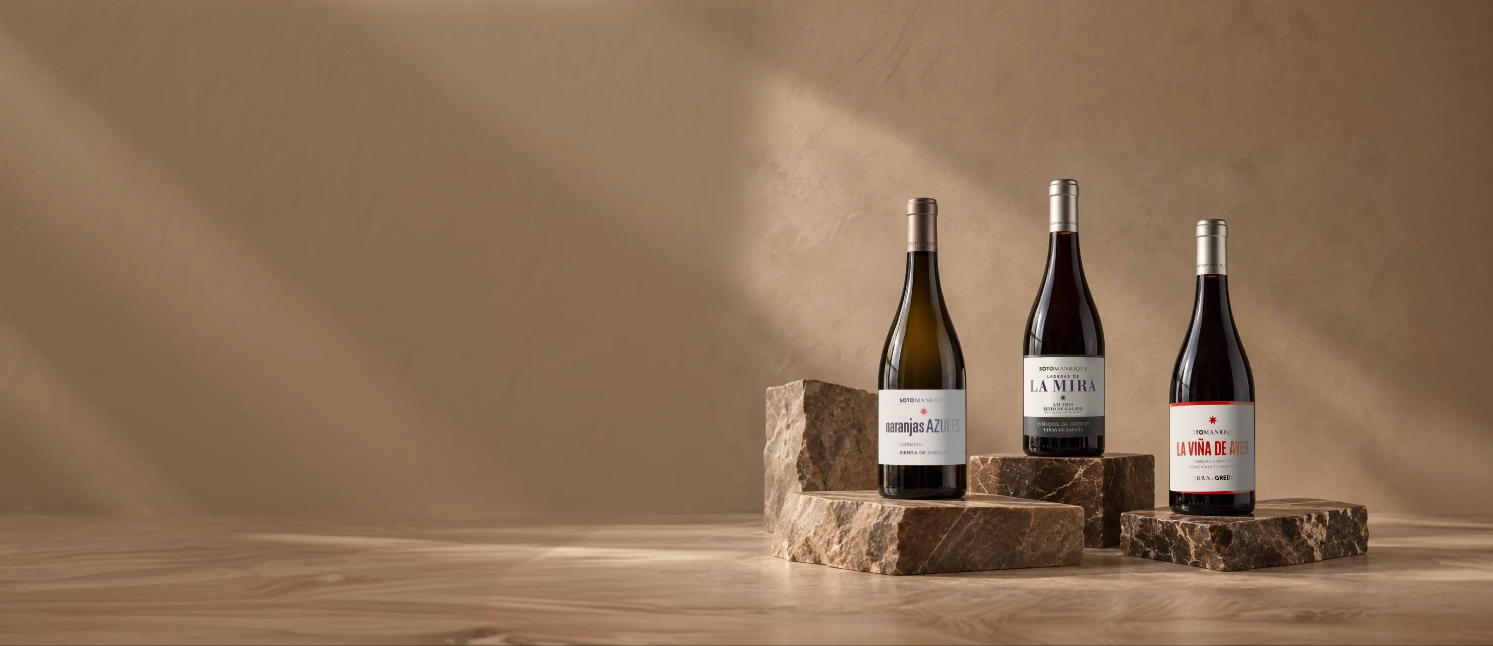 Bouteilles de vin du domaine SotoManrique