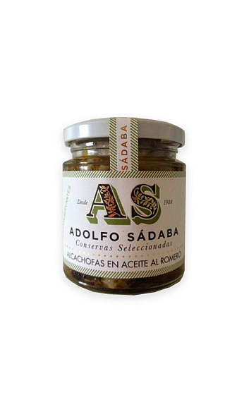 Alcachofas en Aceite al Romero (frasco 220 g)