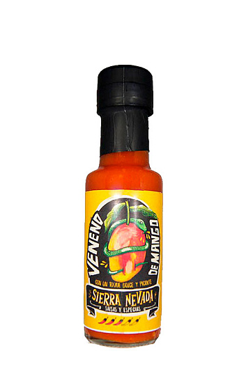 Salsa picante Veneno del Bueno con Mango 125 ml