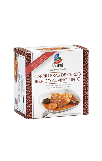 Carrillera de Ibérico al Vino tinto 400g