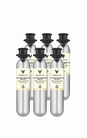 Cápsulas de CO2 para Coravin Sparkling (x6)