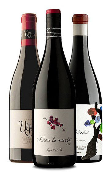 Coffret Bierzo (Finca La Cuesta 2013 + Pétalos 2014 + Ultreia 2013)