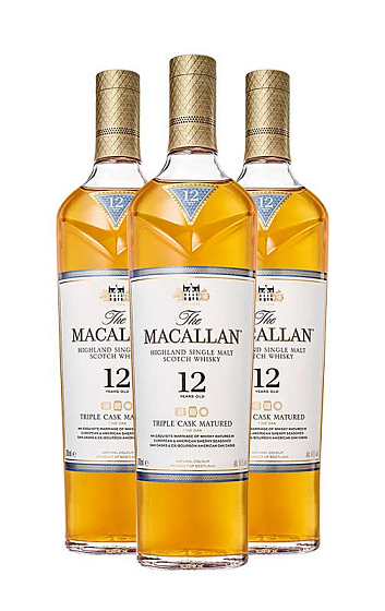 The Macallan Triple Cask Matured 12 Years Old (x3)