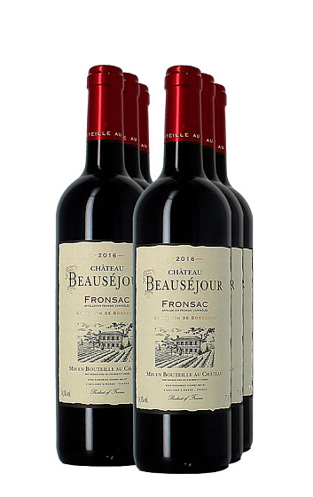 Château Beauséjour Fronsac 2016 (x6)