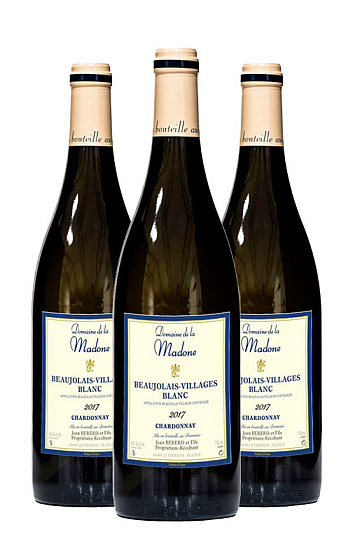 Domaine de la Madone Beaujolais Villages Blanc 2017 (x3)