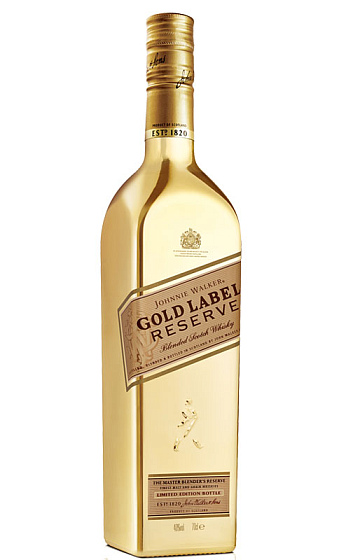 Johnnie Walker Gold Label Reserve (botella dorada)