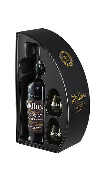 Ardbeg 10 Year Old (Estuche con 2 copas)