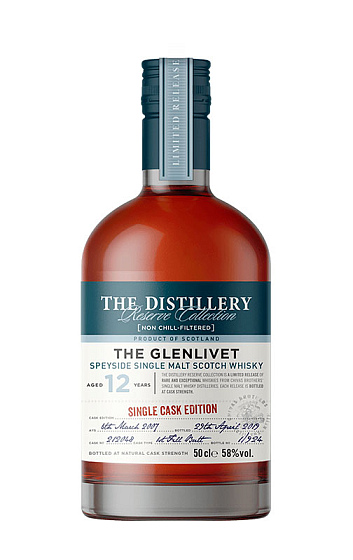 The Glenlivet 12 Y.O. Single Cask Edition Butt 50 cl