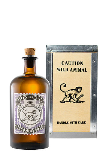 Monkey 47 Schwarzwald Dry Gin con estuche de madera