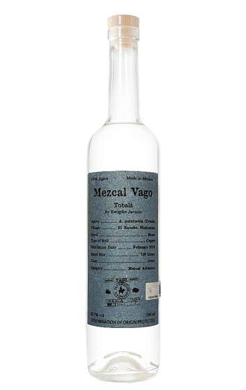 Mezcal Vago Artesanal Tobalá Jarquin