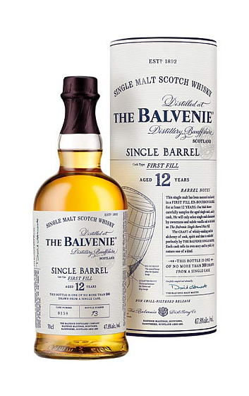 The Balvenie 12 Years Old Single Barrel First Fill con Estuche