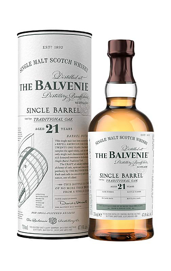 The Balvenie 21 Years Single Barrel First Fill con Estuche