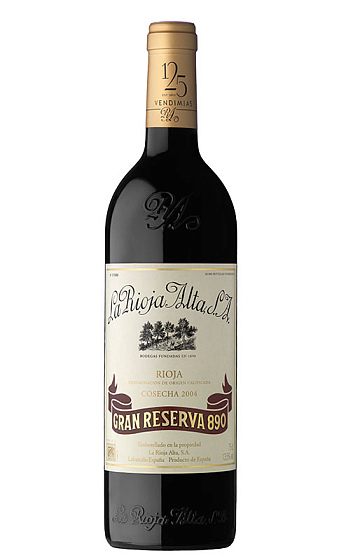 La Rioja Alta Gran Reserva 890 2004