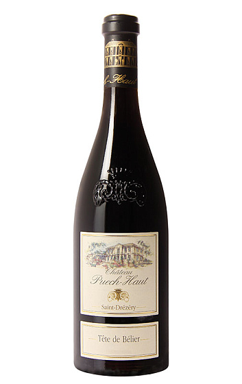 Château Puech-Haut Rouge Tête de Bélier Magnum 2015