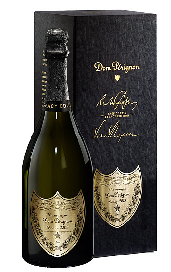 Dom Pérignon Vintage 2008 Legacy Edition con estuche