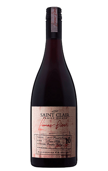 Saint Clair Pionner Block 10 Pinot Noir 2017