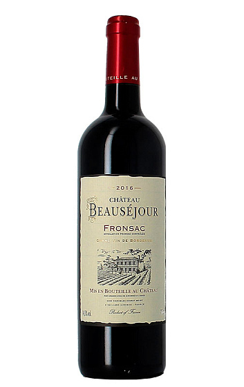 Château Beauséjour Fronsac 2016