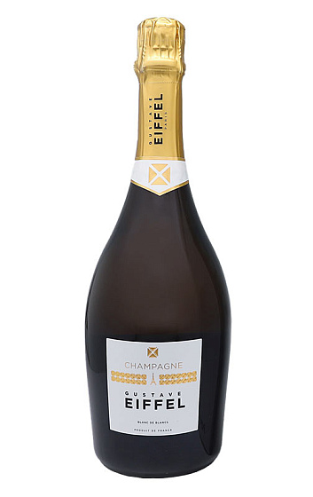 Champagne Gustave Eiffel Blanc de Blancs avec étui