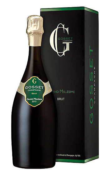 Champagne Gosset Grand Millésime 2015 avec Étui