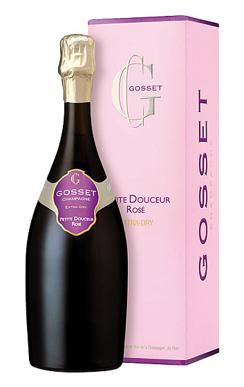 Champagne Gosset Petite Douceur Rosé Extra-Dry avec Étui