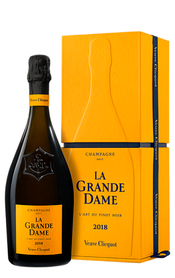 Produit: Veuve Clicquot La Grande Dame 2018 avec étui