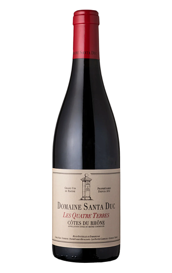 Produit: Domaine Santa Duc Côtes-du-Rhône Les Quatre Terres 2023