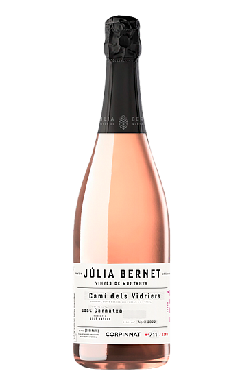 Produit: Júlia Bernet Brut Nature Exsum Rosat Camí dels Vidriers 2023