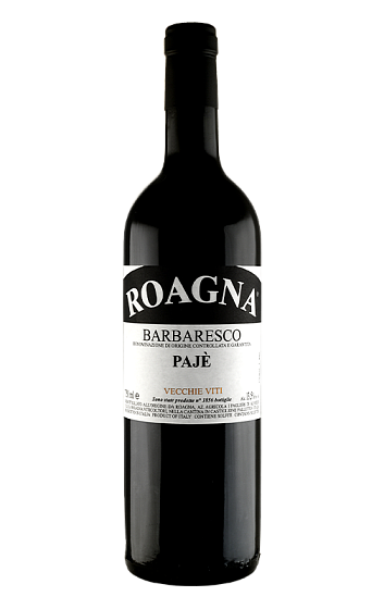 Produit: Roagna Barbaresco Pajè Vecchie Viti 2019