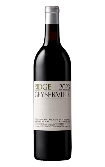 Produit: Ridge Geyserville 2023